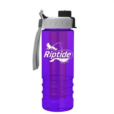 Salute Infuser - 24 Oz. Bottle With Quick Snap Lid