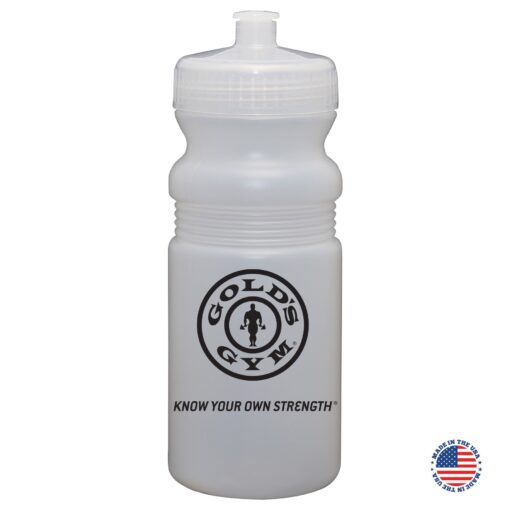 20 Oz. USA-Made Frost Bike Bottle with Push/Pull Lid
