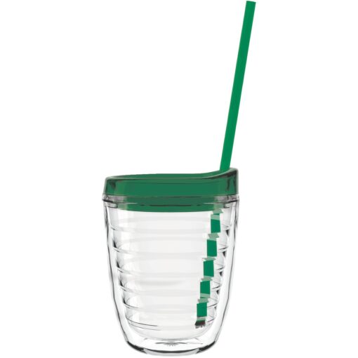 12 oz Made In The USA Tumbler w/ Lid & Straw-8