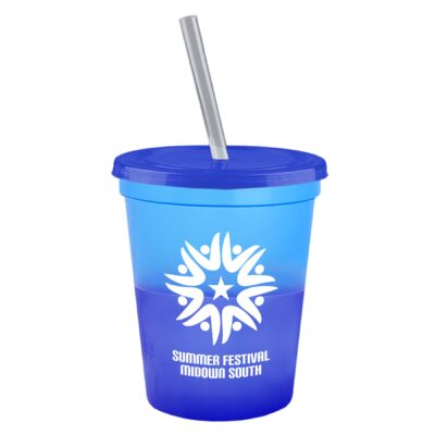 16 Oz. Cool Color Change Straw Cup-1