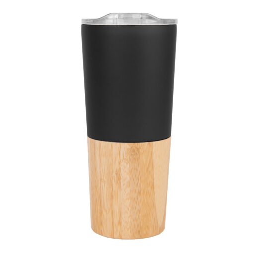 16 Oz. Marlow Stainless Steel Tumbler With Bamboo Base-2
