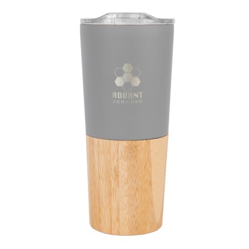 16 Oz. Marlow Stainless Steel Tumbler With Bamboo Base-8
