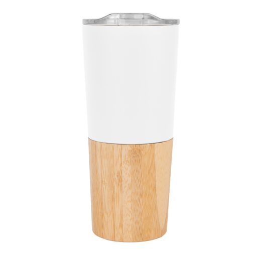 16 Oz. Marlow Stainless Steel Tumbler With Bamboo Base-10
