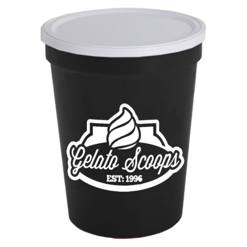 16 Oz. Stadium Cup With No-Hole Lid-3