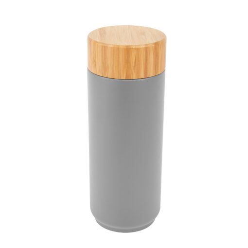 16 Oz. Stainless Steel Lexington Bottle With Bamboo Lid-10