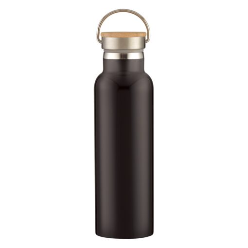 21 Oz. Full Laser Tipton Stainless Steel Bottle With Bamboo Lid-3