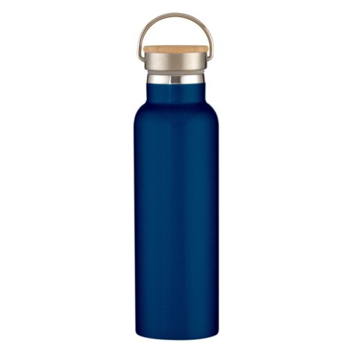 21 Oz. Full Laser Tipton Stainless Steel Bottle With Bamboo Lid-10