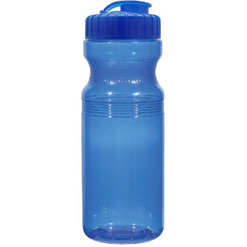 24 Oz. ECO Translucent Bike Bottle with Super Sipper Lid. Made in USA-6