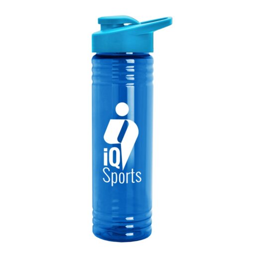 24 Oz. Slim Fit Sports Water Bottle w/Drink-Thru Lid-5