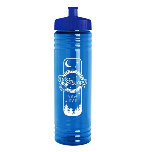 24 Oz. Slim Fit Sports Water Bottle w/Push-Pull Lid-1