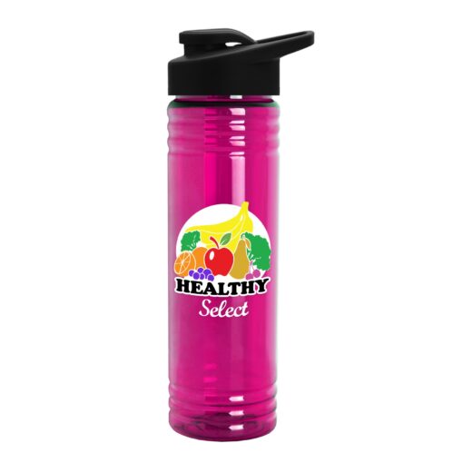 24 Oz. Slim Fit Water Bottles w/Drink-Thru Lid - Digital-6