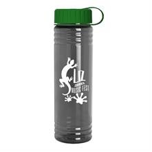24 Oz. Slim Fit Water Sports Bottle w/Tethered Lid-3