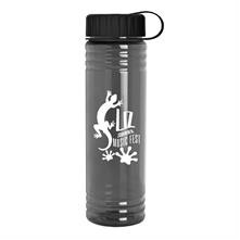 24 Oz. Slim Fit Water Sports Bottle w/Tethered Lid-4