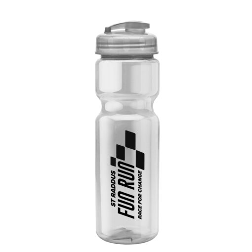 28 Oz. Champion Transparent Bottle w/Flip Lid-2