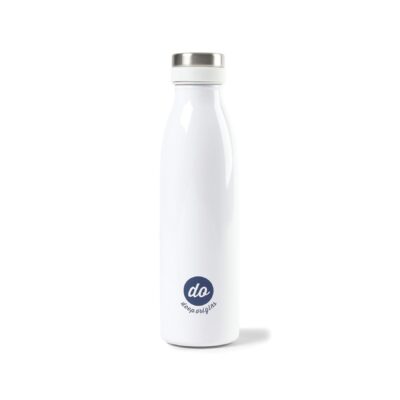 Aviana™ Palmer Double Wall Stainless Bottle - 17 Oz. - White Opaque Gloss-1