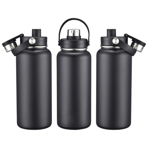 Bresso 34 oz Vacuum Insulated Bottle with Twist Top Spout-4