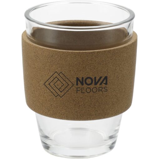 Brooklyn Glass cup with Cork Band 12oz-5