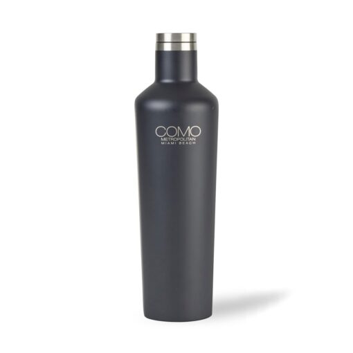 CORKCICLE® Canteen & Stemless Wine Cup Gift Set - Matte Black-4