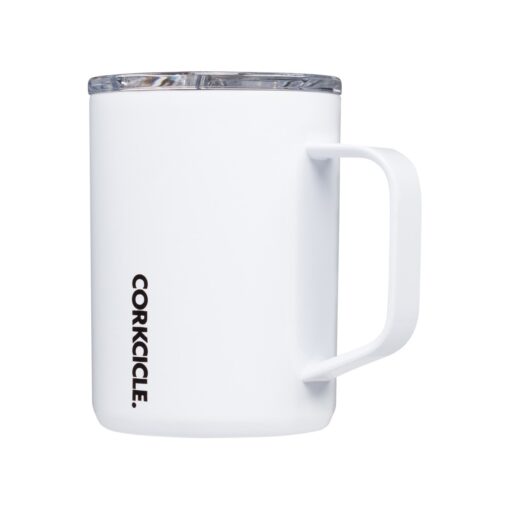 CORKCICLE® Coffee Mug - 16 oz. - Gloss White-5