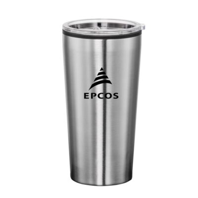 Dobson Tumbler with Sliding Lid - 30oz Silver-1