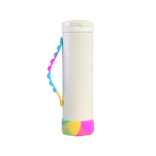 Elemental 20oz. Iconic Pop Fidget Bottle w/ Drinking Spout and Straw - Stress Relief Bottle-9
