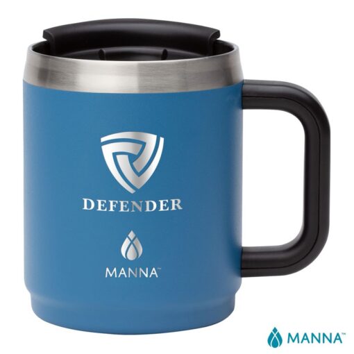 Manna 14 oz. Boulder Stainless Steel Camping Mug w/ Handle-4