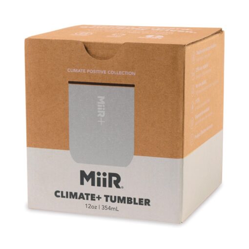 MiiR® Climate+ Tumbler - 12 Oz. - Silver Satin-4