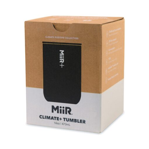 MiiR® Climate+ Tumbler - 16 Oz. - Black Powder-6