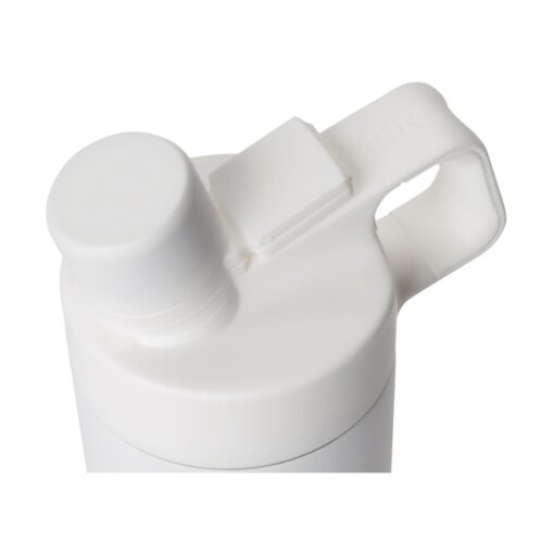 MiiR® Vacuum Insulated Wide Mouth Hatchback Chug Lid Bottle - 20 Oz. - White Powder-4