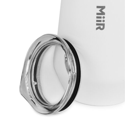 MiiR® Vacuum Insulated Wine Tumbler - 10 Oz. - White Powder-3