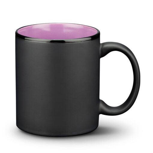 Sidley Mug - 11oz Black/Purple-2