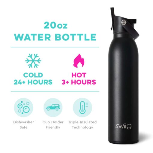 Swig 20oz Flip + Sip Water Bottle-4