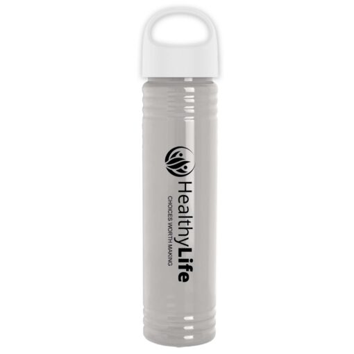 The Adventure - 32 Oz. Transparent Bottle With Oval Crest Lid Made With Tritan Renew-5