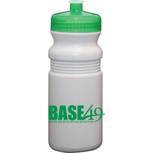 20 Oz. USA-Made White Sport Bottle with Push-Pull Lid-6