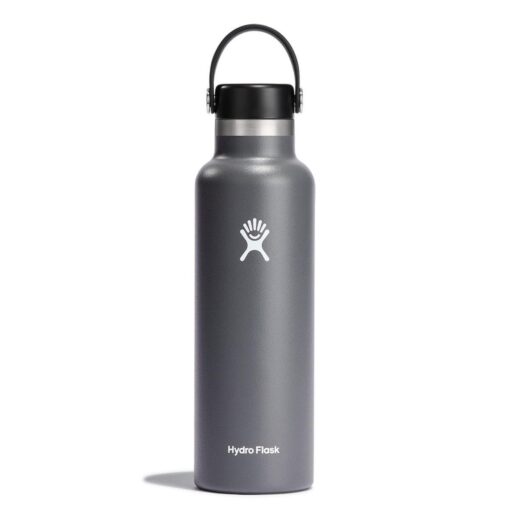 Hydro Flask® 21 Oz. Stone Gray Standard Mouth Bottle w/Flex Cap-1