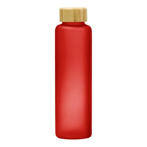 17 Oz. Belle Glass Bottle With Bamboo Lid-5
