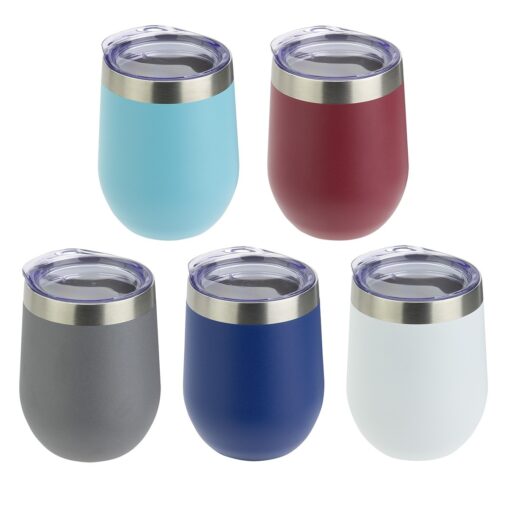 SENSO® Classic 10 oz Vacuum Insulated Stainless Steel Wine Tumbler-2