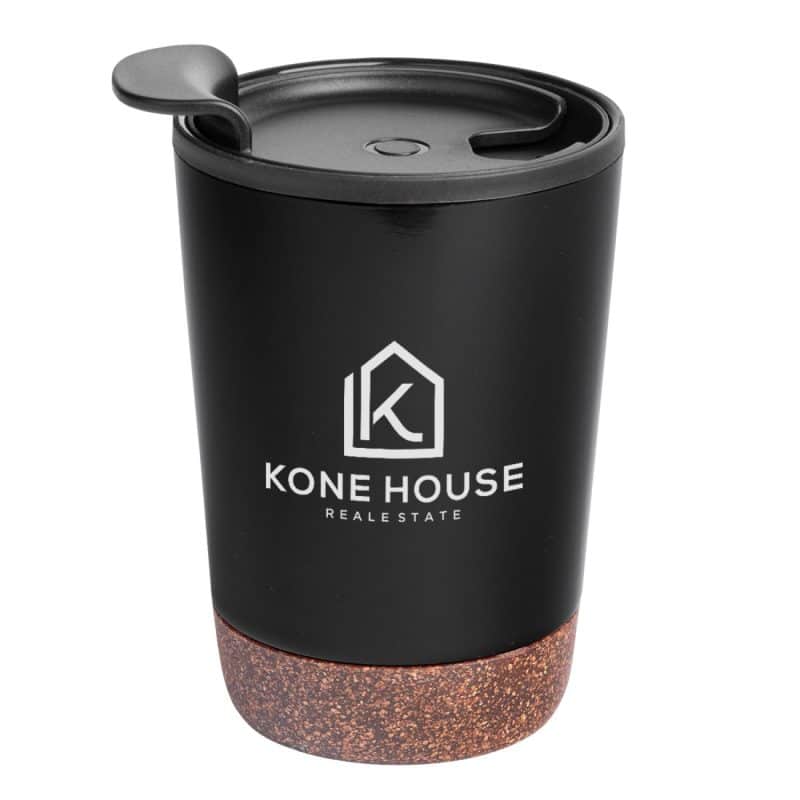 10oz. Stainless Steel Zoe Tumbler With Cork Base-4