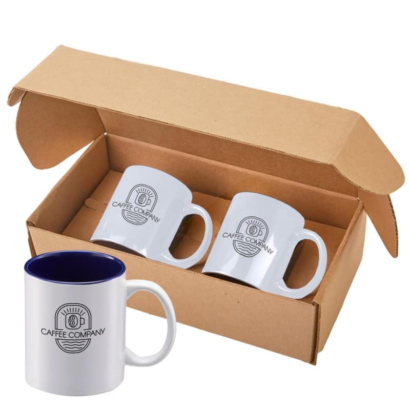 11 Oz. Sunrise Ceramic Mugs Gift Set-6