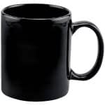 11 Oz Full Color Black Stoneware Executive Mug-2