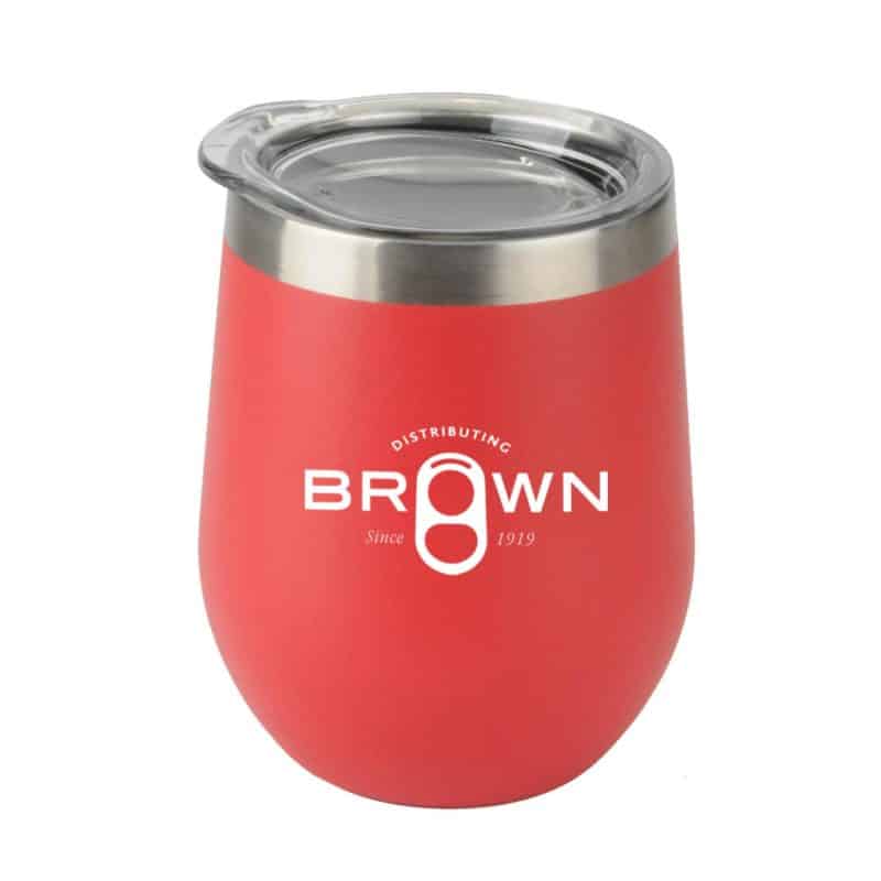 12 Oz. Stainless Steel Wine Tumbler-2