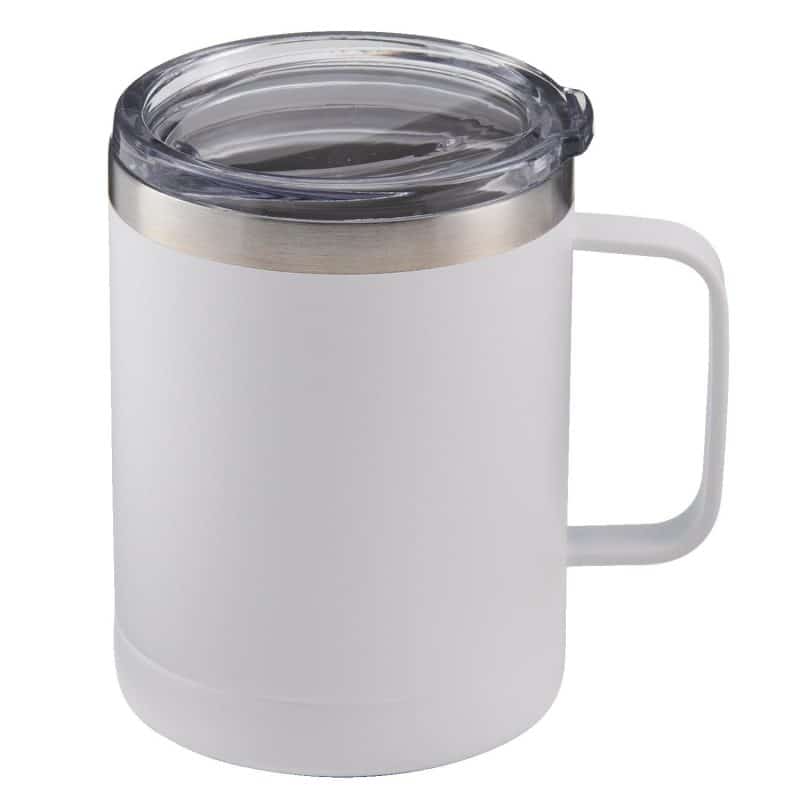 14 Oz. Powder Coated Stainless Steel Camping Mug-9