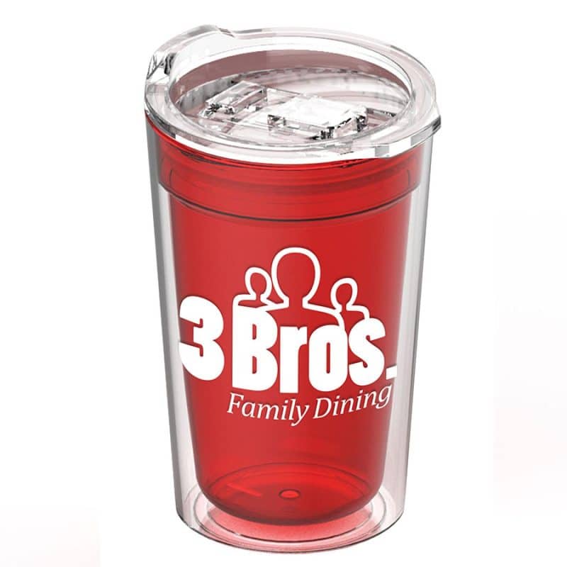 14 Oz. Sentinel Transparent Tumbler w/Slide Lid-6