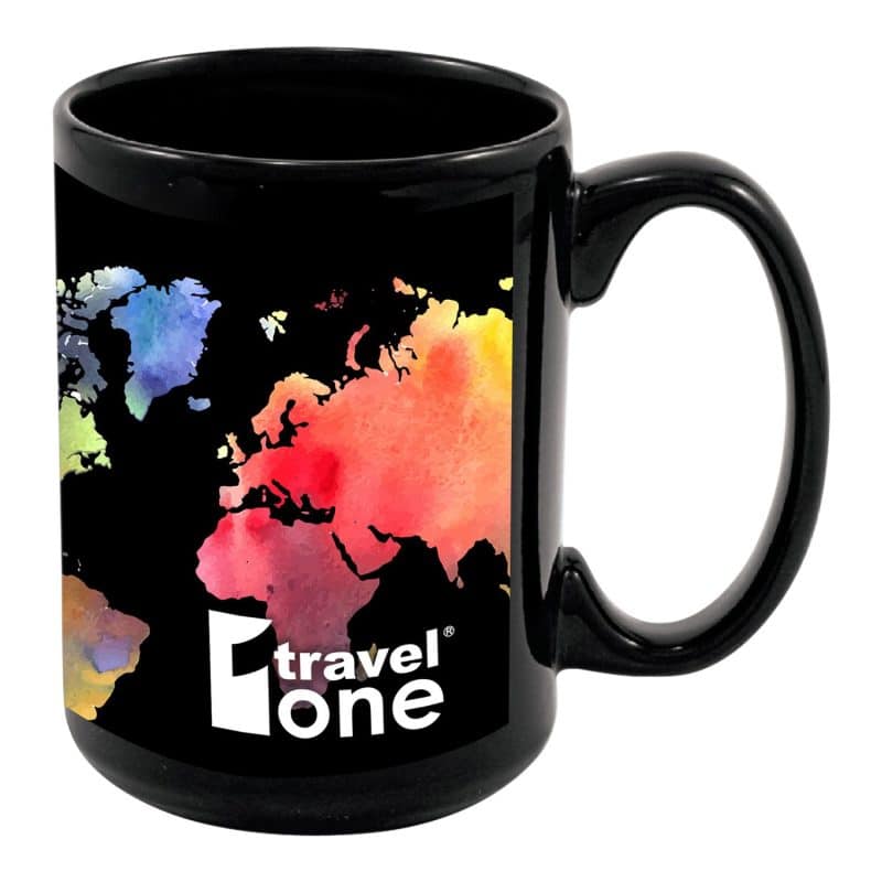 15 Oz Full Color Black Stoneware Magna Mug-1