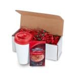 16 Oz. Biodegradable Tumbler- Gift Boxed w/8 Oz. Hot Chocolate Mix-9