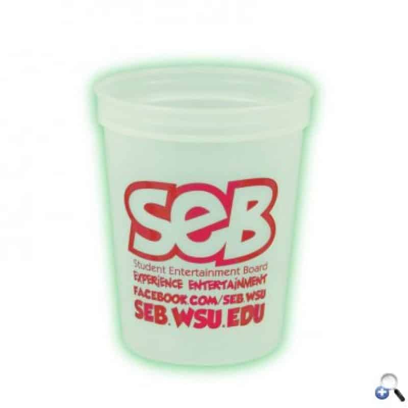 16 Oz. Glow In The Dark Stadium Cup-1