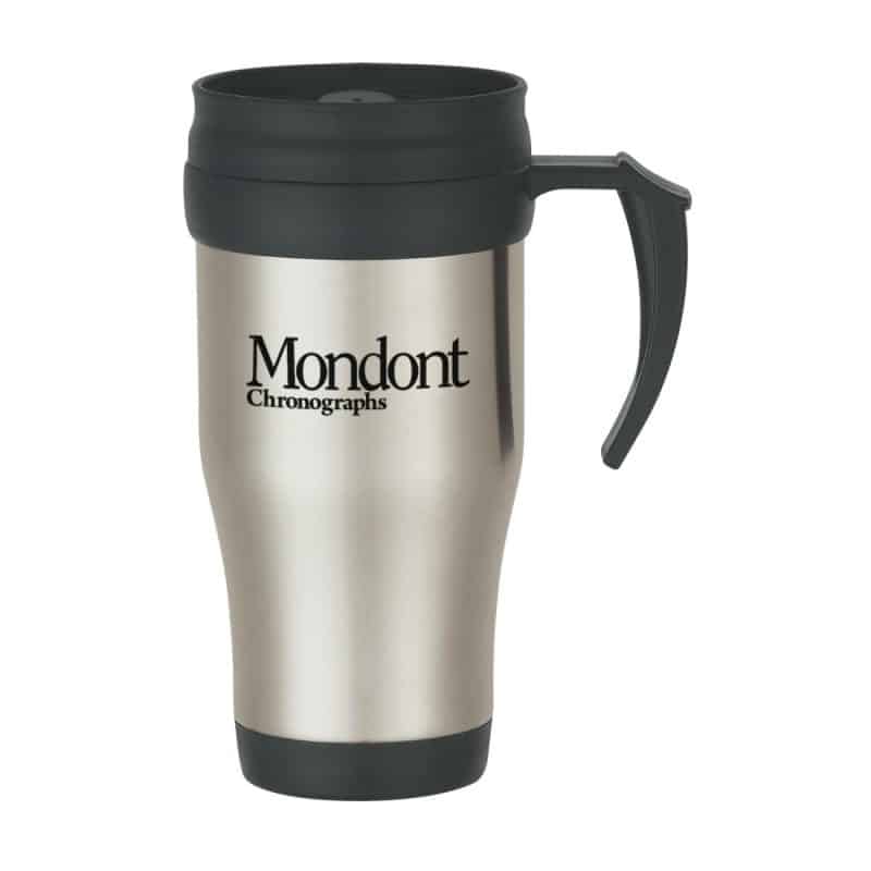16 Oz. Stainless Steel Slide Action Travel Mug-5