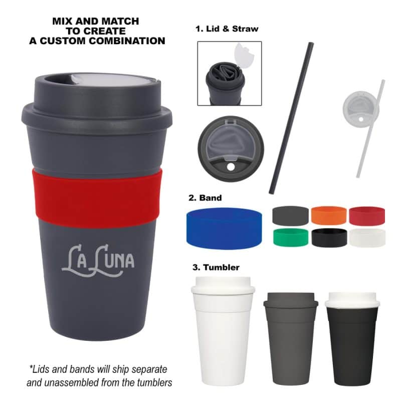 16 Oz. Travel Tumbler With Straw-5