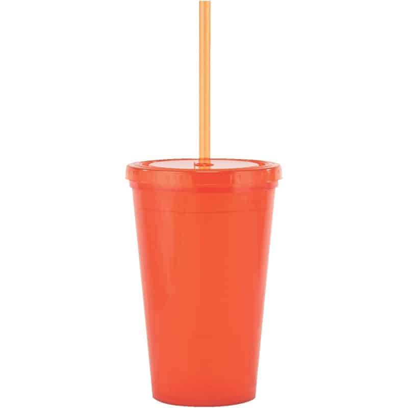 16 Oz Bolero Tumbler With Straw-2