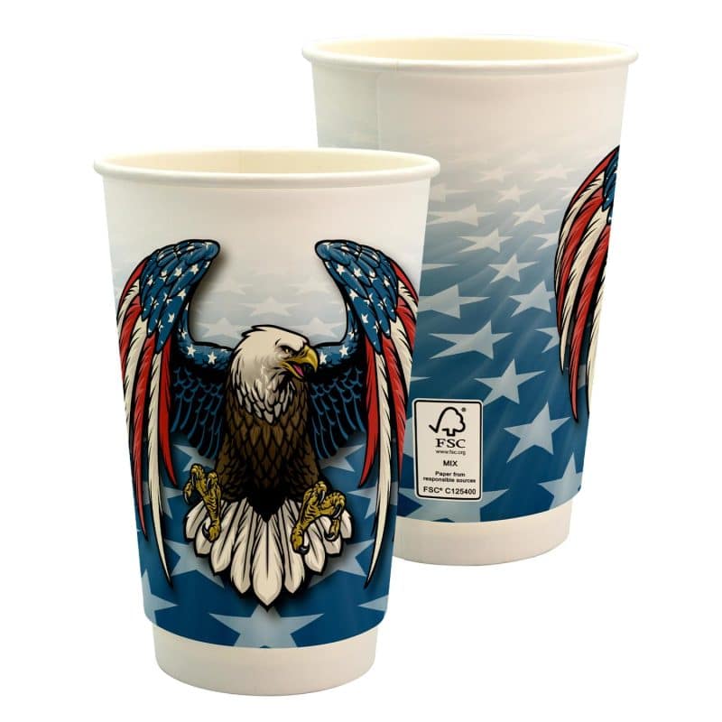 16 Oz. Full Color Paper Cup-1
